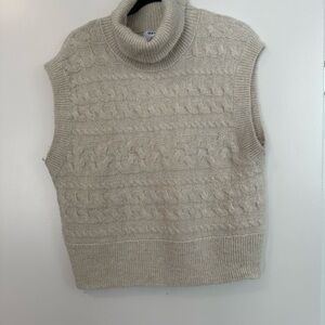 Old Navy Cream Cable Knit Sweater